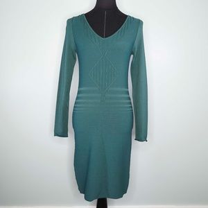 Max Studio Long Sleeve Stretch Sweater Dress